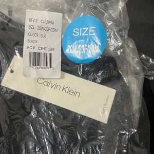 Calvin Klein Classic Black Garment